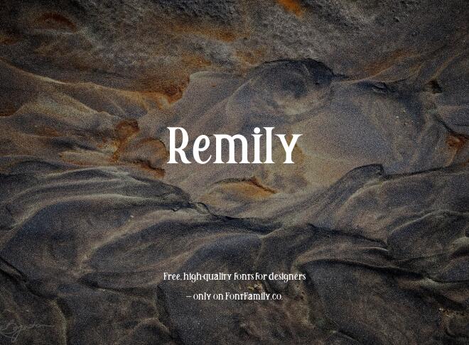 Remily Font