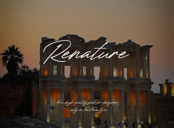 Renature Font