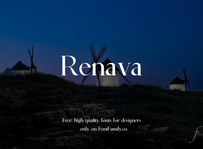Renava Font