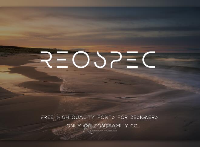 Reospec Font