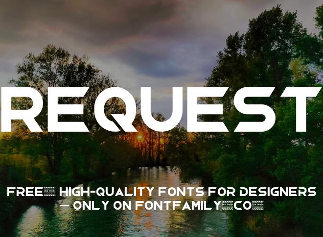 Request Font