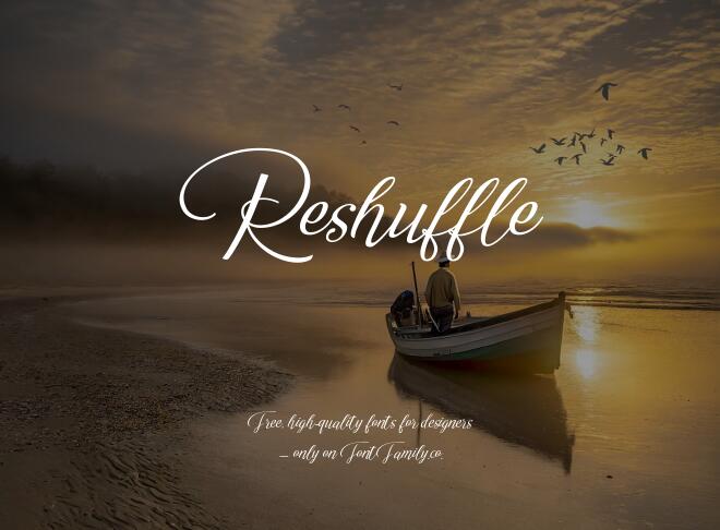 Reshuffle Font