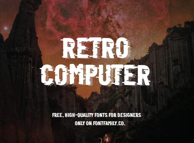 Retro Computer Font