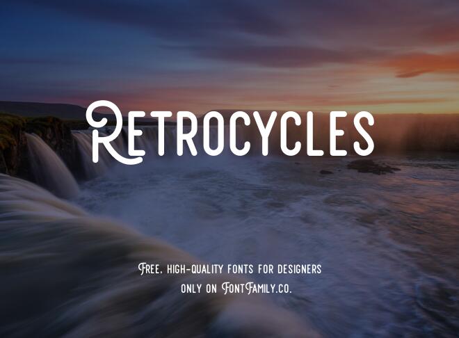 Retrocycles Font