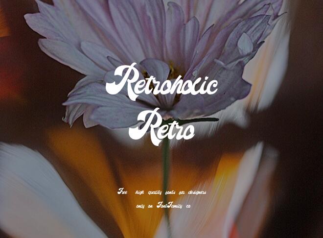 Retroholic Retro Font
