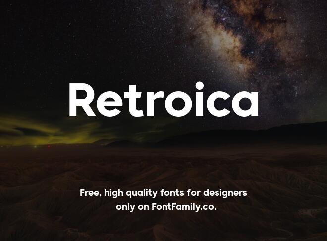 Retroica Font