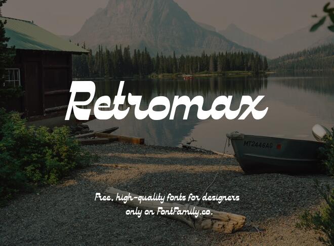 Retromax Font