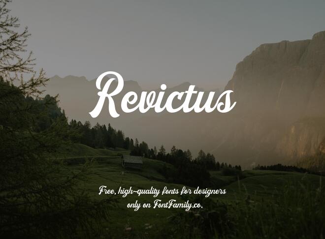 Revictus Font