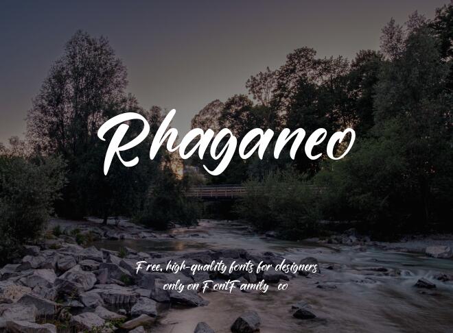 Rhaganeo Font