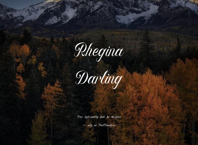 Rhegina Darling Font