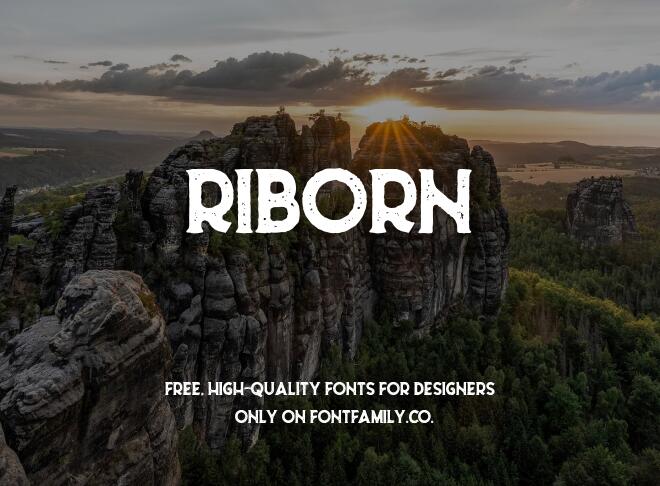 Riborn Font