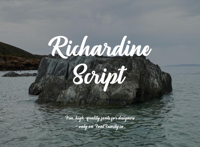 Richardine Script Font