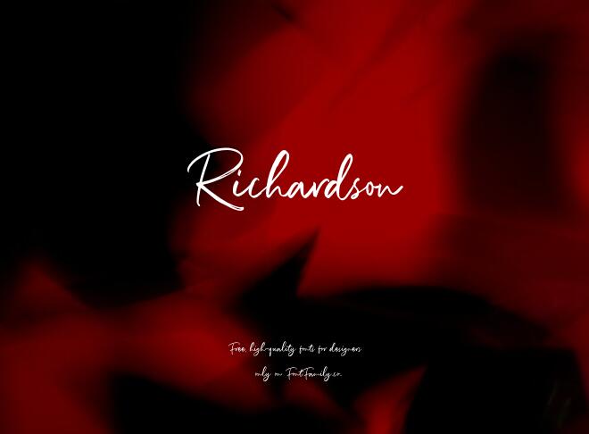 Richardson Font