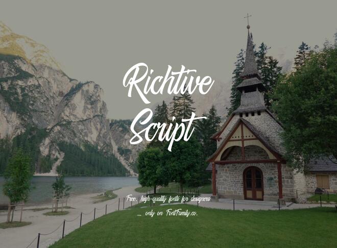 Richtive Script Font