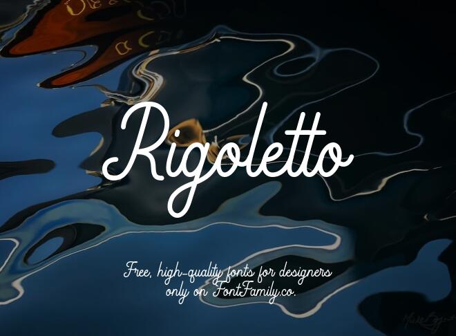 Rigoletto Font