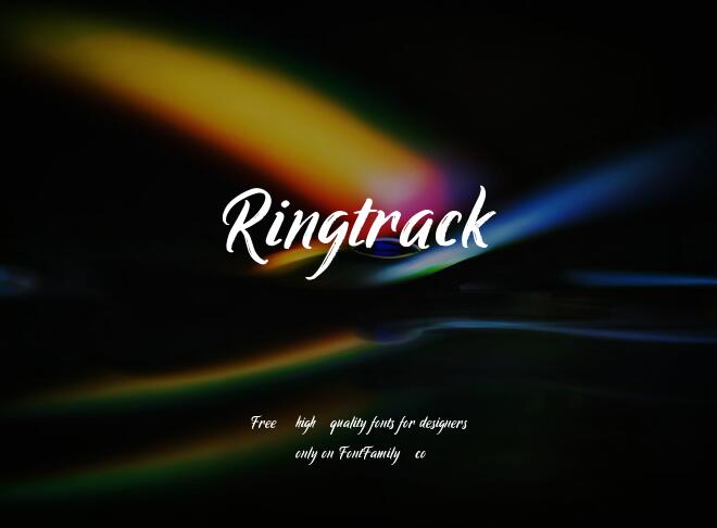 Ringtrack Font