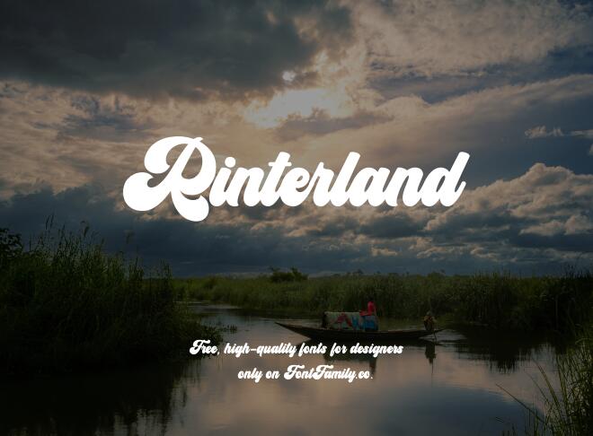 Rinterland Font