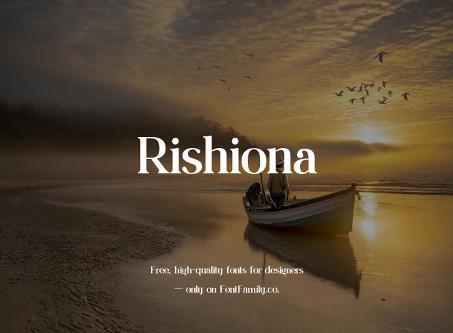 Rishiona Font