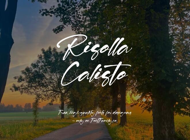 Risolla Calisto Font