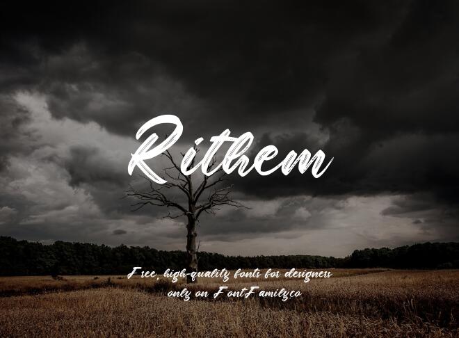 Rithem Font