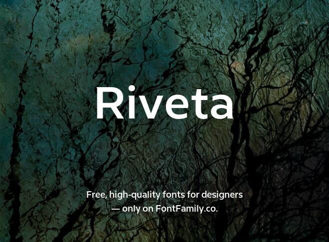 Riveta Font