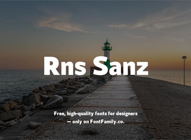 Rns Sanz Font