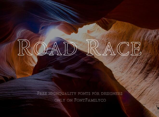 Road Race Font