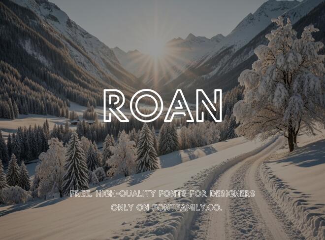 Roan Font