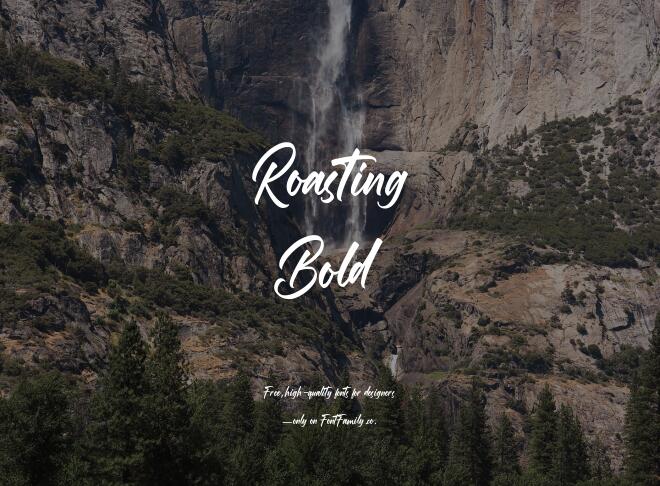 Roasting Bold Font