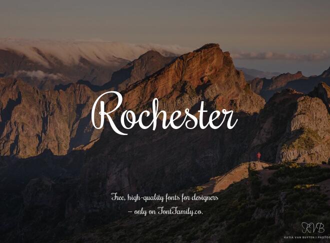 Rochester Font