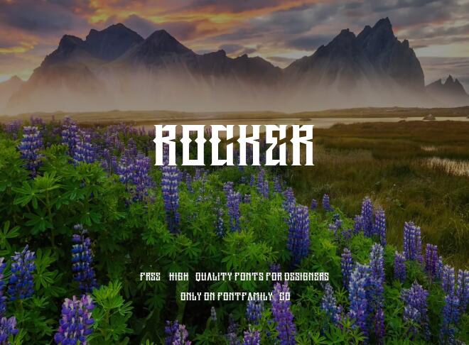 Rocker Font