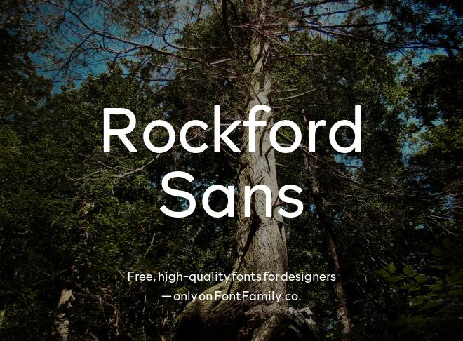 Rockford Sans Font