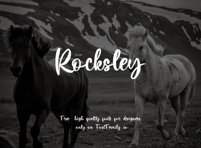 Rocksley Font