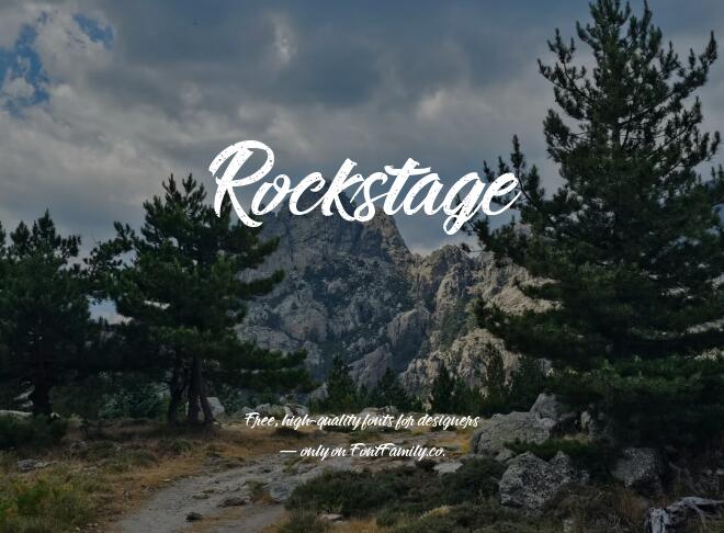 Rockstage Font