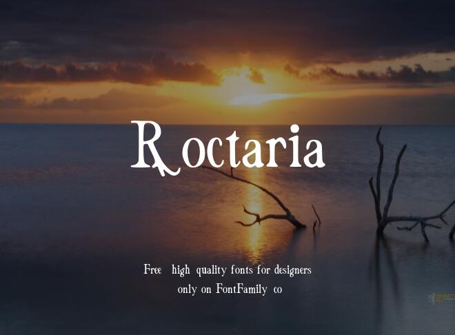 Roctaria Font