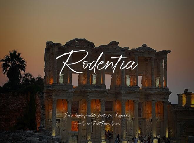Rodentia Font