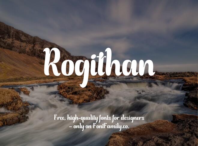 Rogithan Font