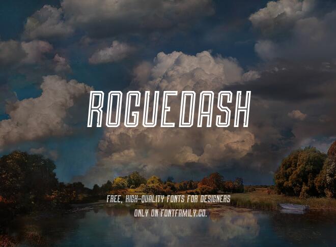 Roguedash Font
