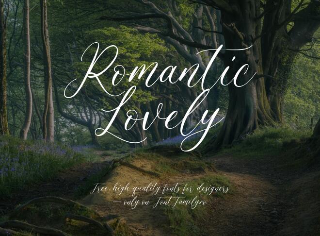 Romantic Lovely Font
