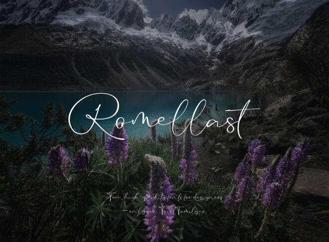 Romellast Font