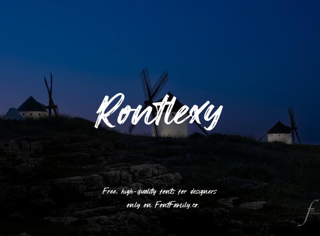 Rontlexy Font