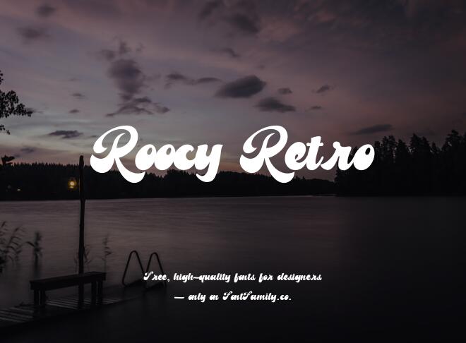 Roocy Retro Font
