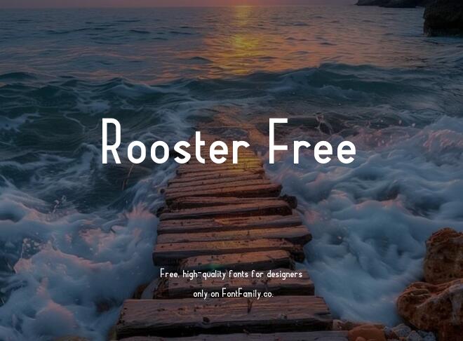 Rooster Free Font