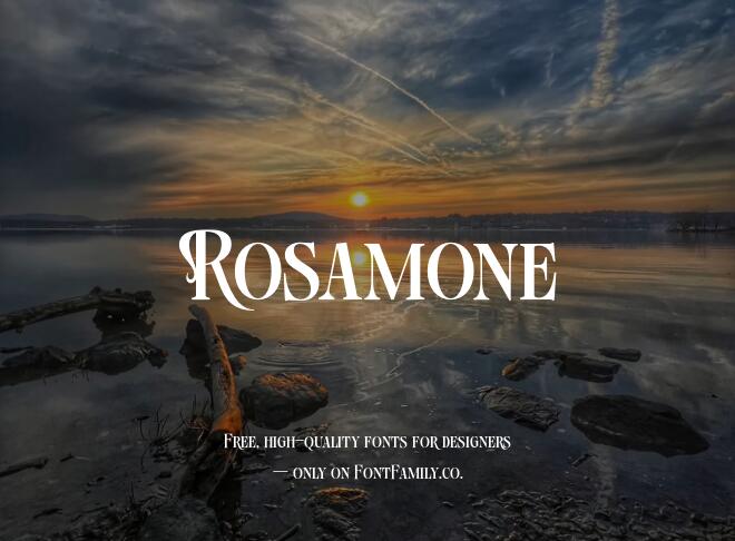 Rosamone Font