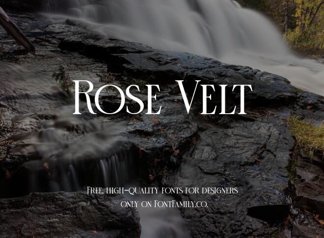 Rose Velt Font