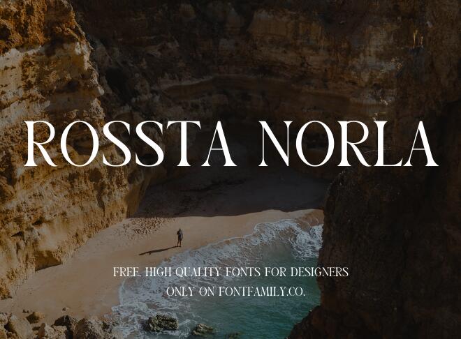 Rossta Norla Font