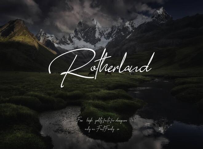 Rotherland Font