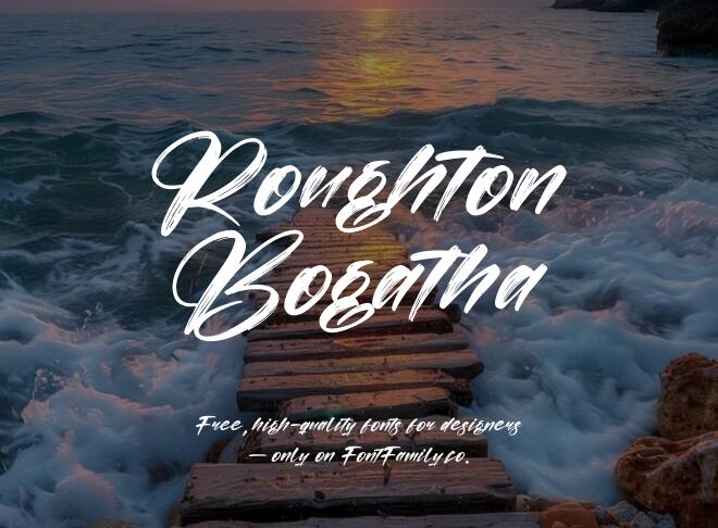 Roughton Bogatha Font
