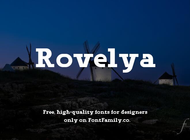 Rovelya Font