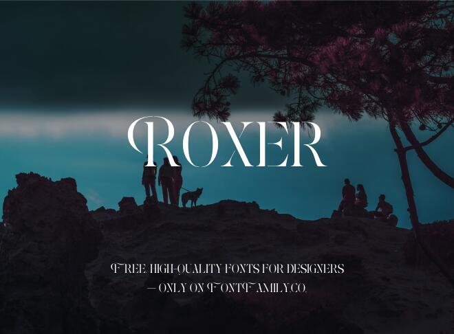Roxer Font